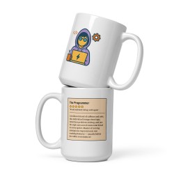 "The Developer" - White glossy mug 15oz